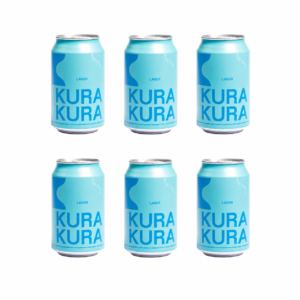 Bundle 6 kura kura beer lager 330ml
