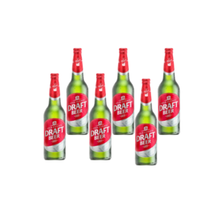 Bundle 6 bottle draft beer 620ml