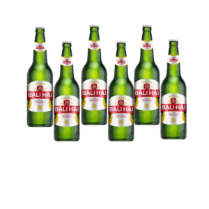 Bundle 6 bottle bali hai beer 620ml