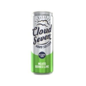 Cloud seven hard seltzer mojito borneo lime